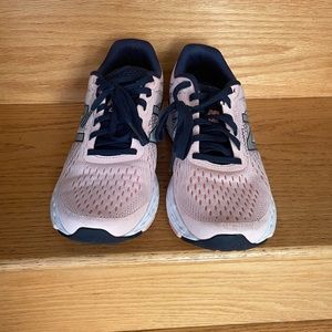 Pink and blue new balance
